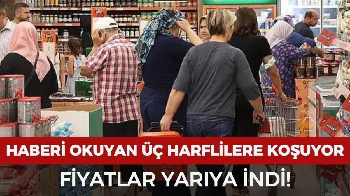 A101’de Fiyatlar Yarıya Düştü! 6 Gün Sürecek Dev İndirim Başladı - Gündem Haberleri