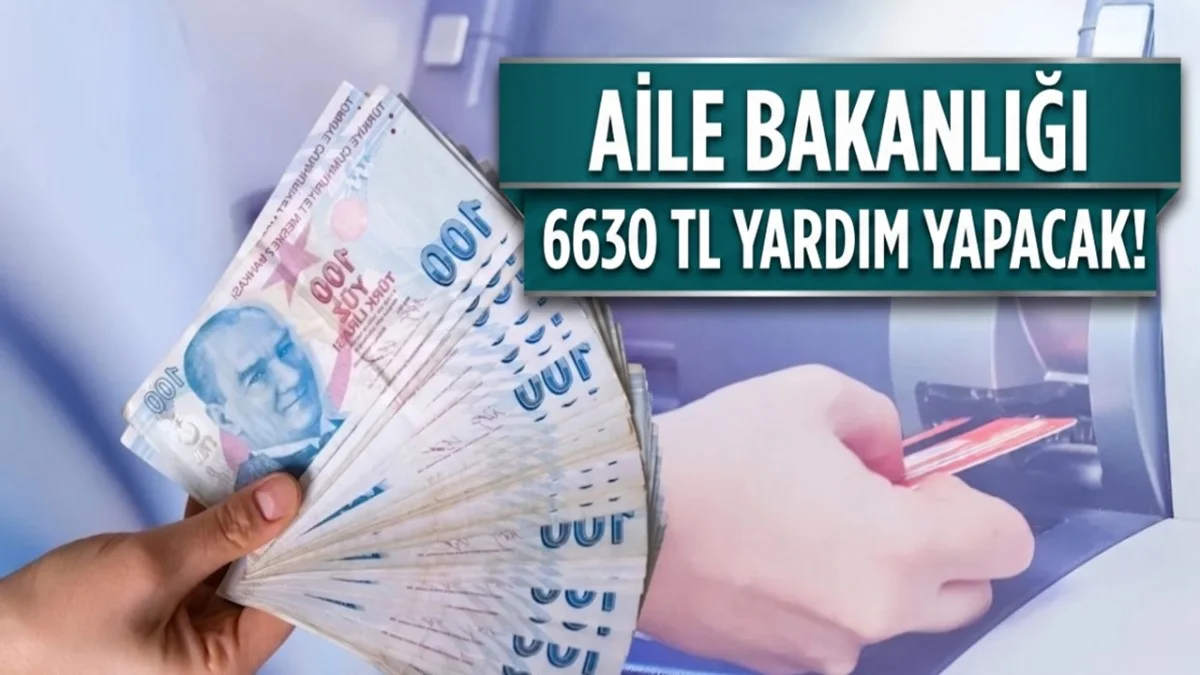 Aile Bakanlığı Devreye Girdi! Aylık 6630 TL Yardım Ödeneği Ayrıldı - Ekonomi Haberleri