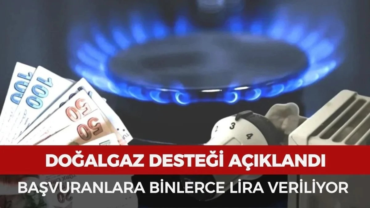Doğalgaz Desteği Başladı! Başvuranlara Binlerce Lira Ödeme Yapılıyor - Ekonomi Haberleri