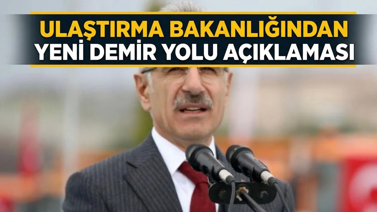 Ulaştırma Bakanlığı Duyurdu: Karkamış Nusaybin Demir Yolu Hattı Ne Zaman Açılıyor Tüm Detaylar! - Gündem Haberleri