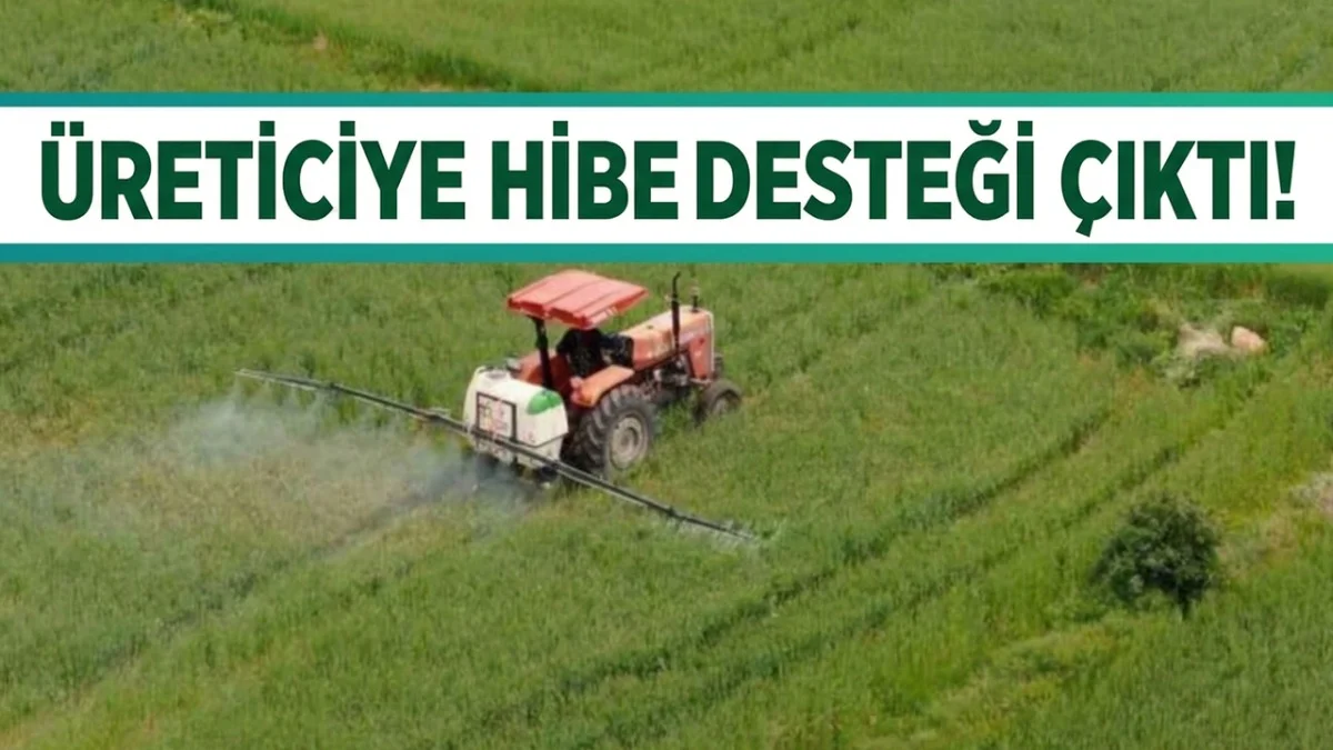 Üreticiye Bayram Müjdesi! 840 Bin TL Hibe Desteğine Onay Çıktı